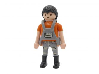 Mann Zoowärter Panda Bär Mann Zoowärter Panda Bär