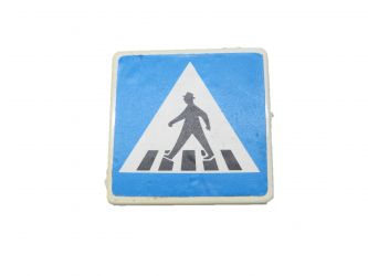 Schild Zebrastreifen Schild Zebrastreifen