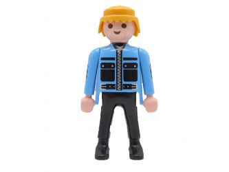 Mann Motorradfahrer Mann Motorradfahrer