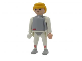 Mann Fechter Sport Mann Fechter Sport