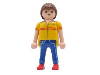 Mann Vater Dosenwerfen Mann Vater Dosenwerfen