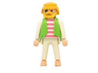 Mann Pirat Schiffbrüchiger Mann Pirat Schiffbrüchiger