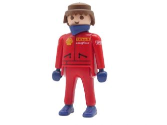 Mann Rennfahrer Mann Rennfahrer