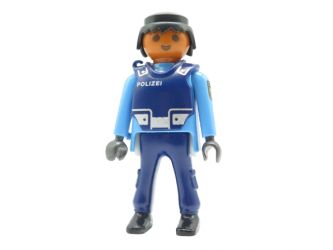 Mann Polizist Hubschrauber Mann Polizist Hubschrauber