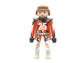 Mann Motorradfahrer Mann Motorradfahrer