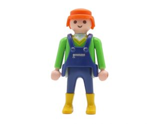 Mann Bauarbeiter Gärtner Mann Bauarbeiter Gärtner