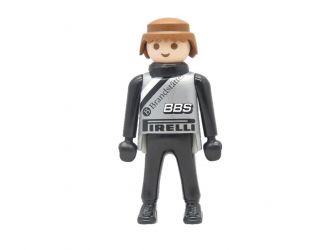 Mann Rennfahrer Mann Rennfahrer