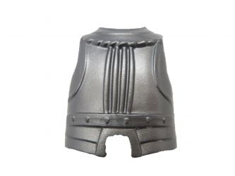 Brustschutz mit Rillen und Nieten Brustschutz mit Rillen und Nieten