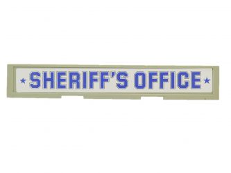 Schild Sheriff´s Office Schild Sheriff´s Office