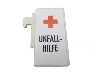 Schild Unfallhilfe Schild Unfallhilfe