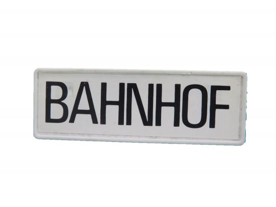 Schild mit 2 Haken Schild mit 2 Haken