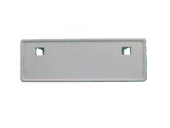 Schild mit 2 Haken Schild mit 2 Haken