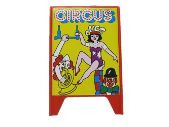 Werbetafel Schild Zirkus Werbetafel Schild Zirkus