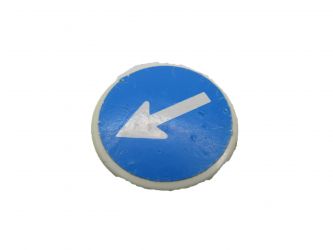 Verkehrsschild rund Verkehrsschild rund