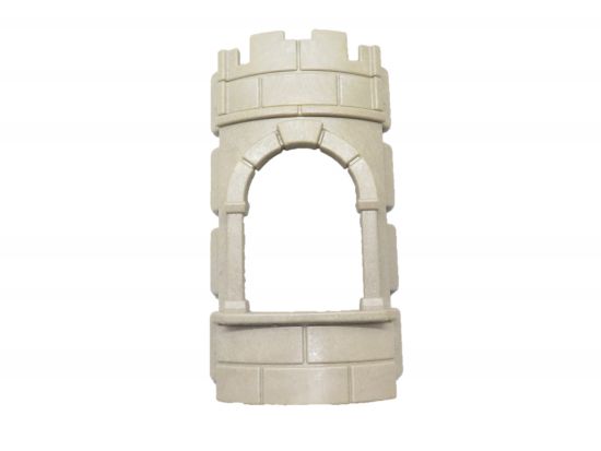 Wand Burg gebogen Wand Burg gebogen