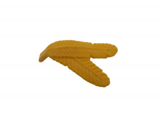 2 Federn mit abgebogenen Stiel 2 Federn mit abgebogenen Stiel