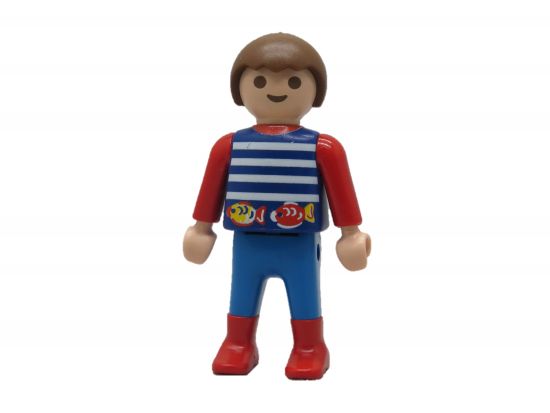 Junge Segelboot Junge Segelboot