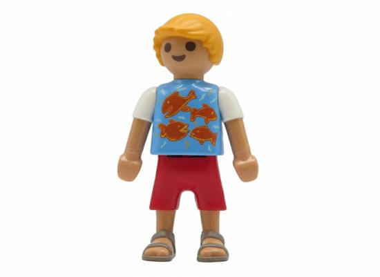 Kind Junge Glasboot Kind Junge Glasboot