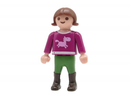 Kind Mädchen Reiten Kind Mädchen Reiten