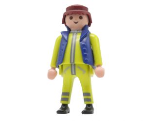 Mann Flughafenmitarbeiter Mann Flughafenmitarbeiter