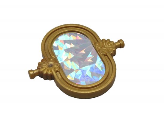 Spiegel mit Aufkleber Spiegel mit Aufkleber