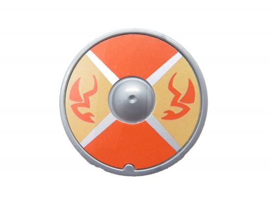 Schild rund mit Aufkleber Schild rund mit Aufkleber