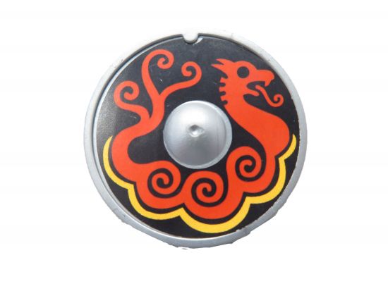 Schild rund mit Aufkleber Schild rund mit Aufkleber