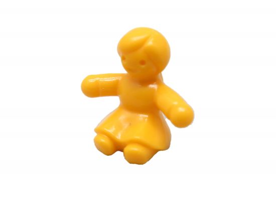 Puppe sitzend Puppe sitzend