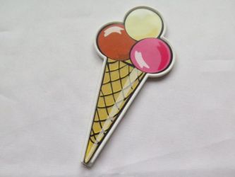 Schild Eistüte Schild Eistüte