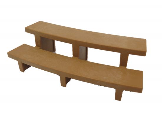 Treppe rund Wasserrutsche Treppe rund Wasserrutsche