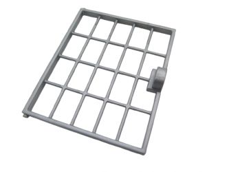 Tür links Gittertür Tür links Gittertür