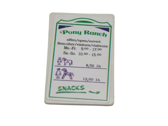 Schild Werbetafel Schild Werbetafel