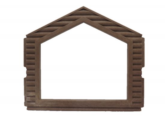 Wand Hütte Hinterseite Wand Hütte Hinterseite