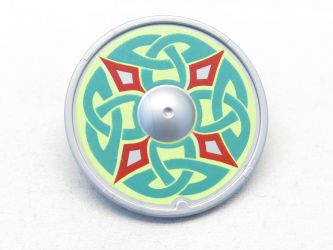 Schild rund Drachenritter Schild rund Drachenritter