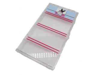 Wand 90/165 mm Transparent Wand 90/165 mm Transparent