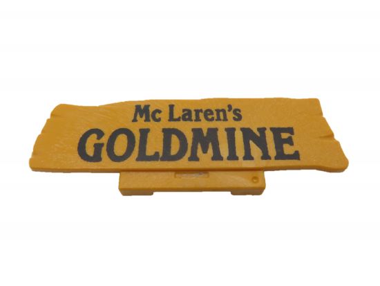 Schild Goldmine Schild Goldmine