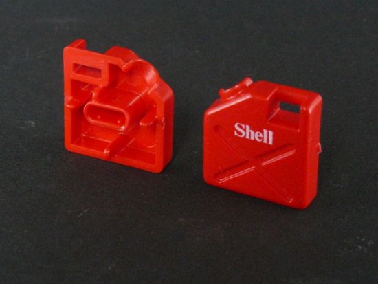 Benzinkanisterhälfte Benzinkanisterhälfte