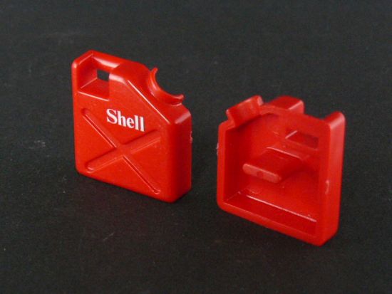 Benzinkanisterhälfte Benzinkanisterhälfte