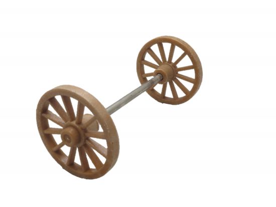 Achse mit Räder Achse mit Räder