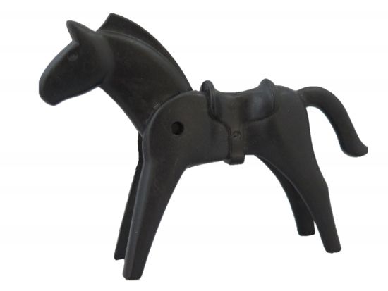 Pferd mit Sattel alt Pferd mit Sattel alt