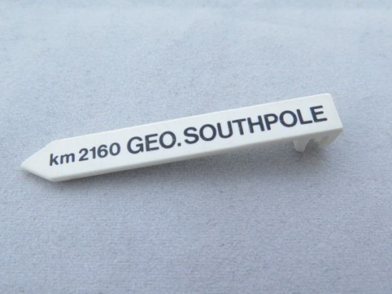 Schild Geo. Südpol Schild Geo. Südpol