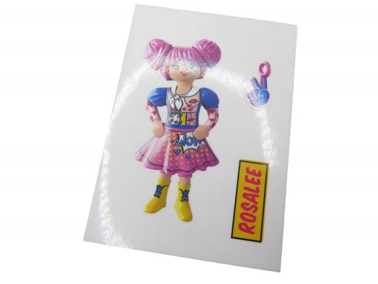 Aufkleber Rosalee - Comic World Aufkleber Rosalee - Comic World