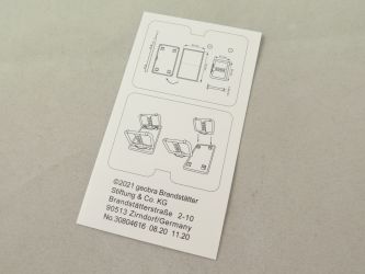 Aufkleber Bauzeichnung Aufkleber Bauzeichnung