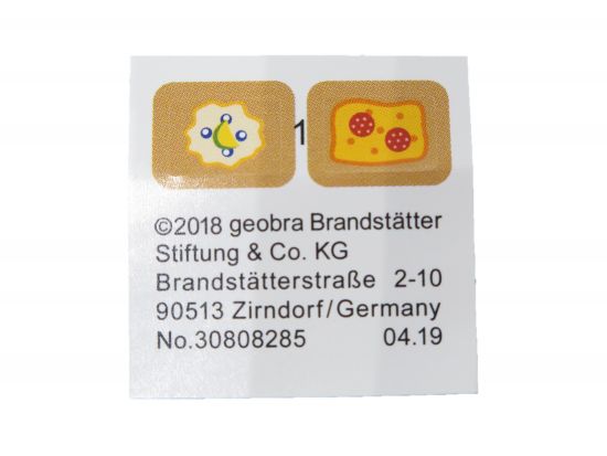 Aufkleber Toastbrot Aufkleber Toastbrot