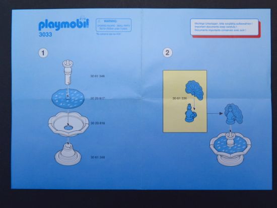 Bauanleitung 3033 Bauanleitung 3033