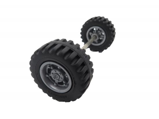 Achse mir Rädern Achse mir Rädern