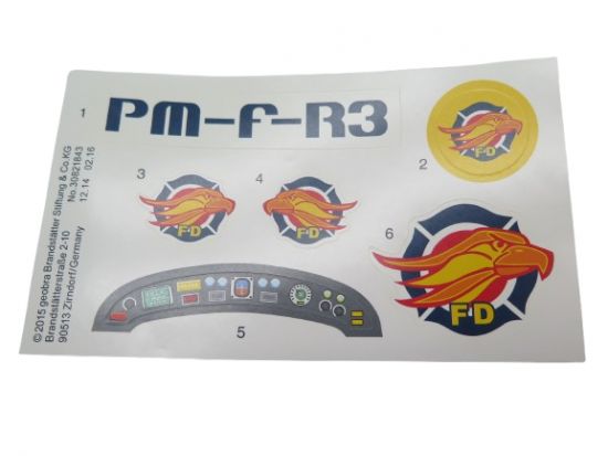 Aufkleber Löschflugzeug Aufkleber Löschflugzeug