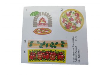 Aufkleber Pizzabäcker Aufkleber Pizzabäcker