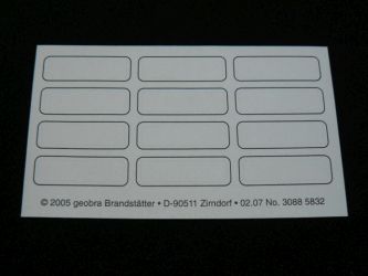 Etikett, Karte Fußball-Namen Etikett, Karte Fußball-Namen