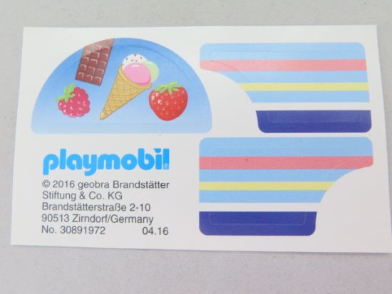 Aufkleber Eiswagen Aufkleber Eiswagen